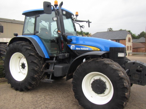 New Holland TM155, 04/2008, 3,535 hrs | Parris Tractors Ltd